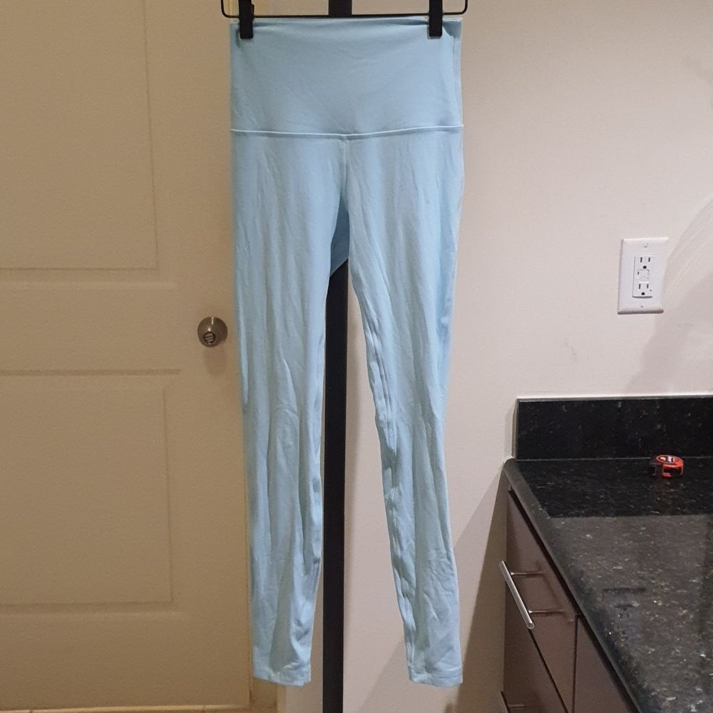 Lululemon Align High-Rise Pant 28" size 6 Icing Blue
